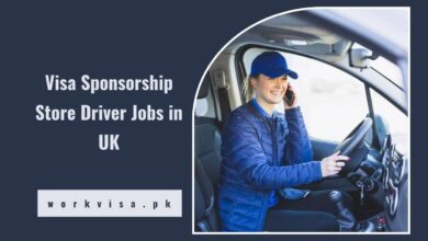 Visa Sponsorship Store Driver Jobs in UK