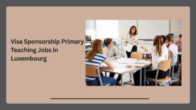 Visa Sponsorship Primary Teaching Jobs in Luxembourg