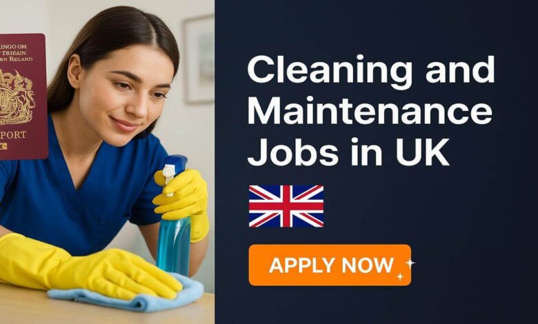 Cleaning and Maintenance Jobs in UK